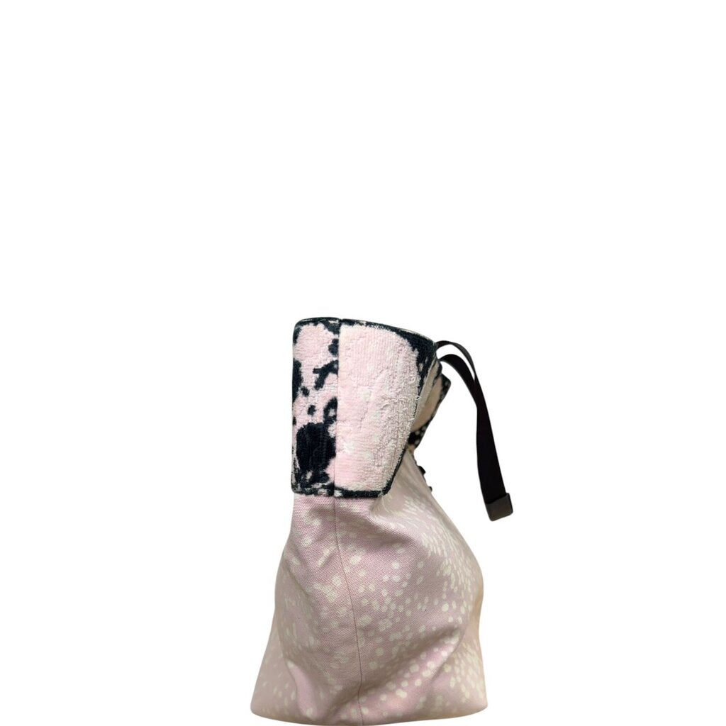 Chanel High Summer Terry Cloth Tote Bag Pink