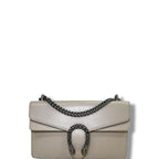 Gucci GG Leather Dionysus Shoulder Bag Cream Small