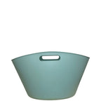 Gucci Rubber Oversized Logo Tote Teal
