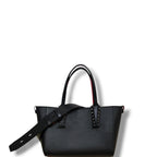 Christian Louboutin Cabata Soft Calf Leather Tote Black Mini