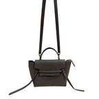 Celine Grained Calfskin Belt Bag Nano Grey