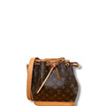 Louis Vuitton Petit Noe Bucket Shoulder Handbag Monogram PM