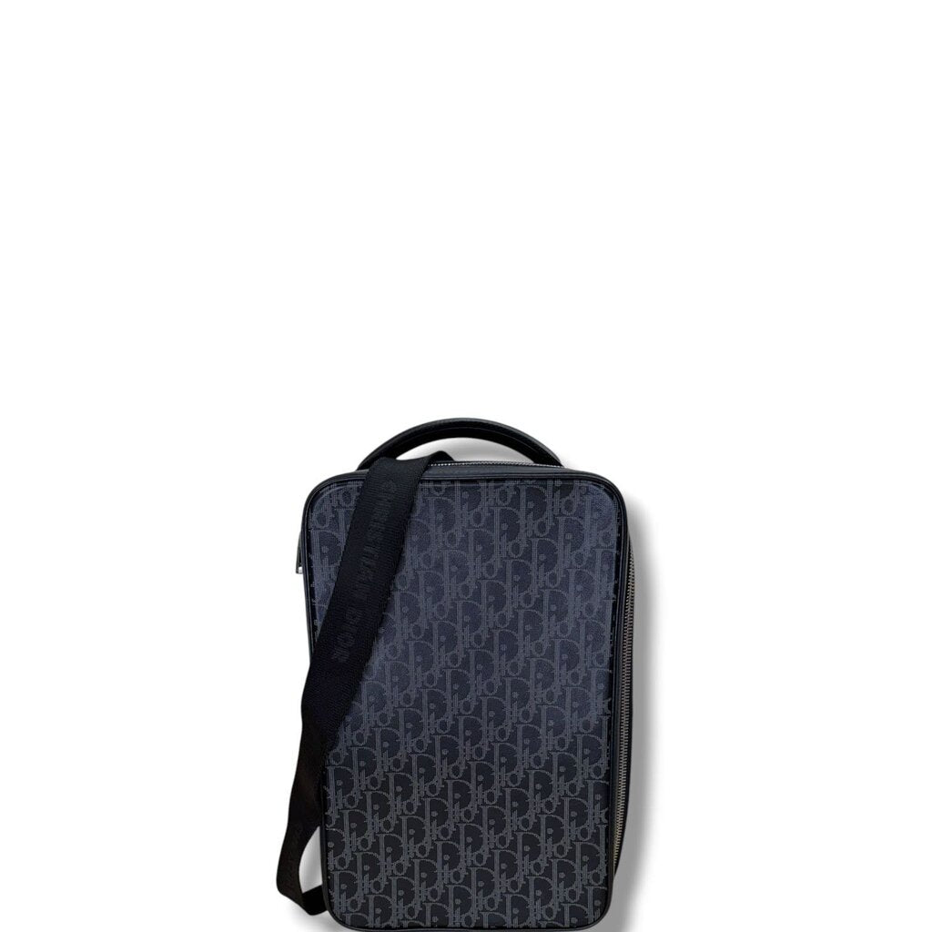 Christian Dior Marsupio World Tour Oblique Sling Backpack Black