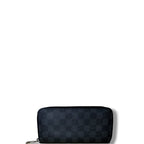 Louis Vuitton LV Canvas Zippy Organizer Wallet Damier Graphite