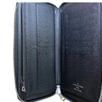 Louis Vuitton LV Canvas Zippy Organizer Wallet Damier Graphite