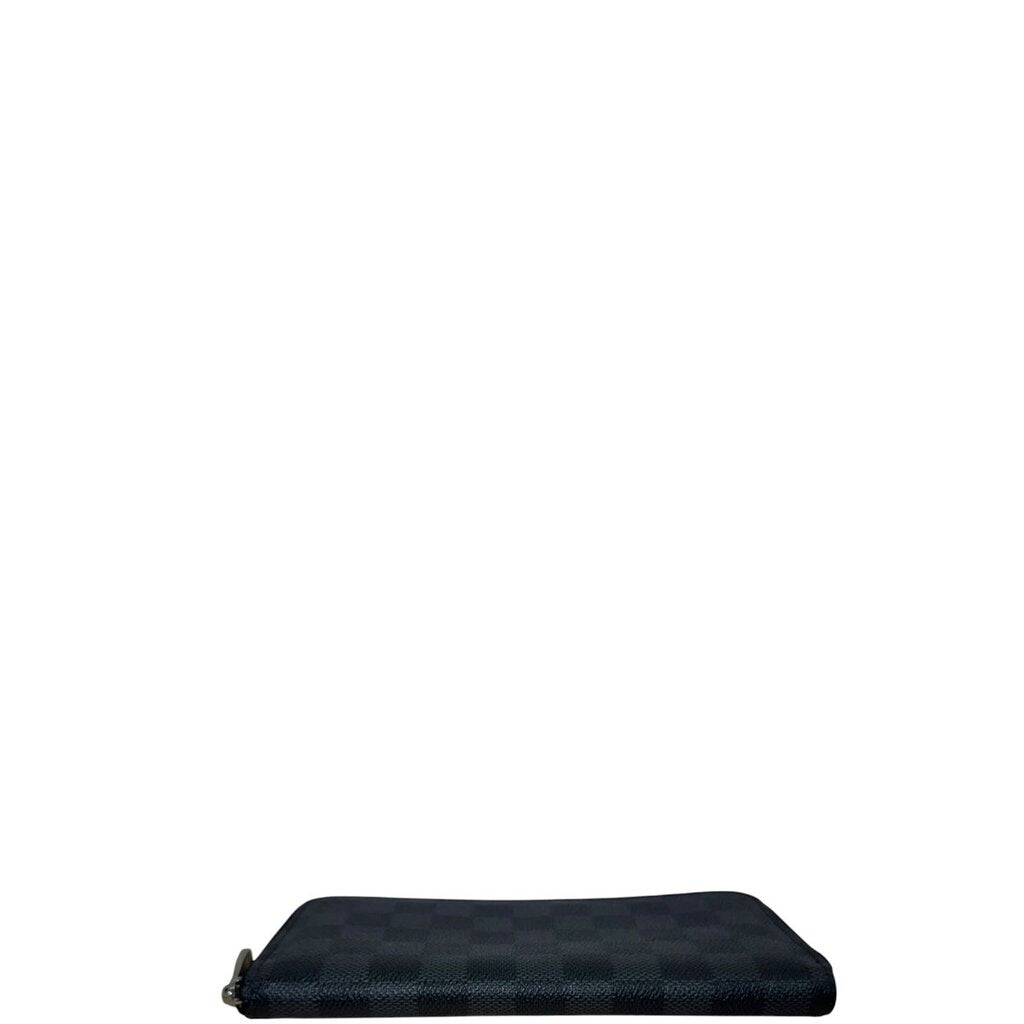 Louis Vuitton LV Canvas Zippy Organizer Wallet Damier Graphite