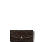 Louis Vuitton Emilie Canvas Ballerina Portefeuille Wallet Mongram