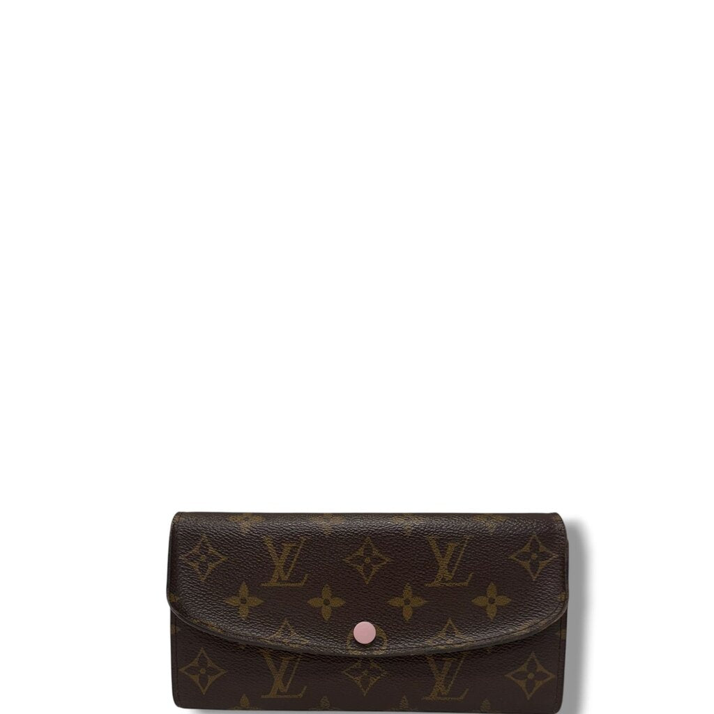 Louis Vuitton Emilie Canvas Ballerina Portefeuille Wallet Mongram