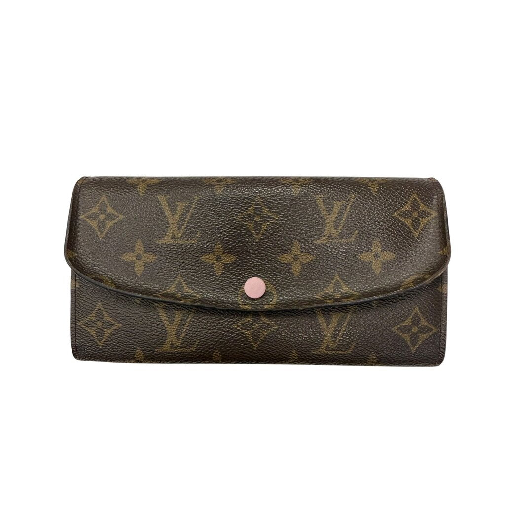 Louis Vuitton Emilie Canvas Ballerina Portefeuille Wallet Mongram