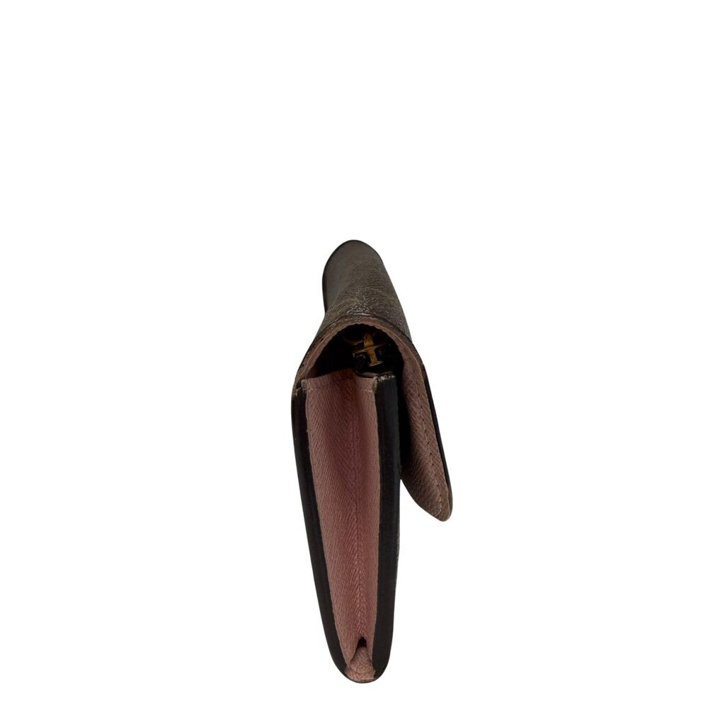 Louis Vuitton Emilie Canvas Ballerina Portefeuille Wallet Mongram