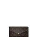 Louis Vuitton Jeanne Canvas Wallet Monoram