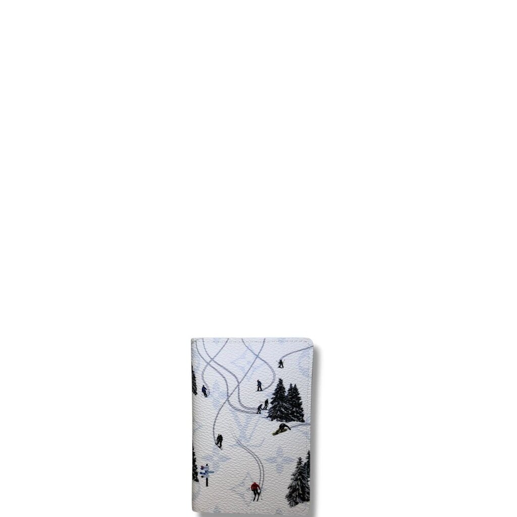 Louis Vuitton Monogram Heritage Pocket Organizer Wallet White