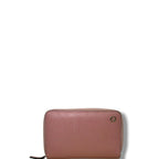 Gucci Dollar Calfskin GG Zip Around Wallet Soft Pink