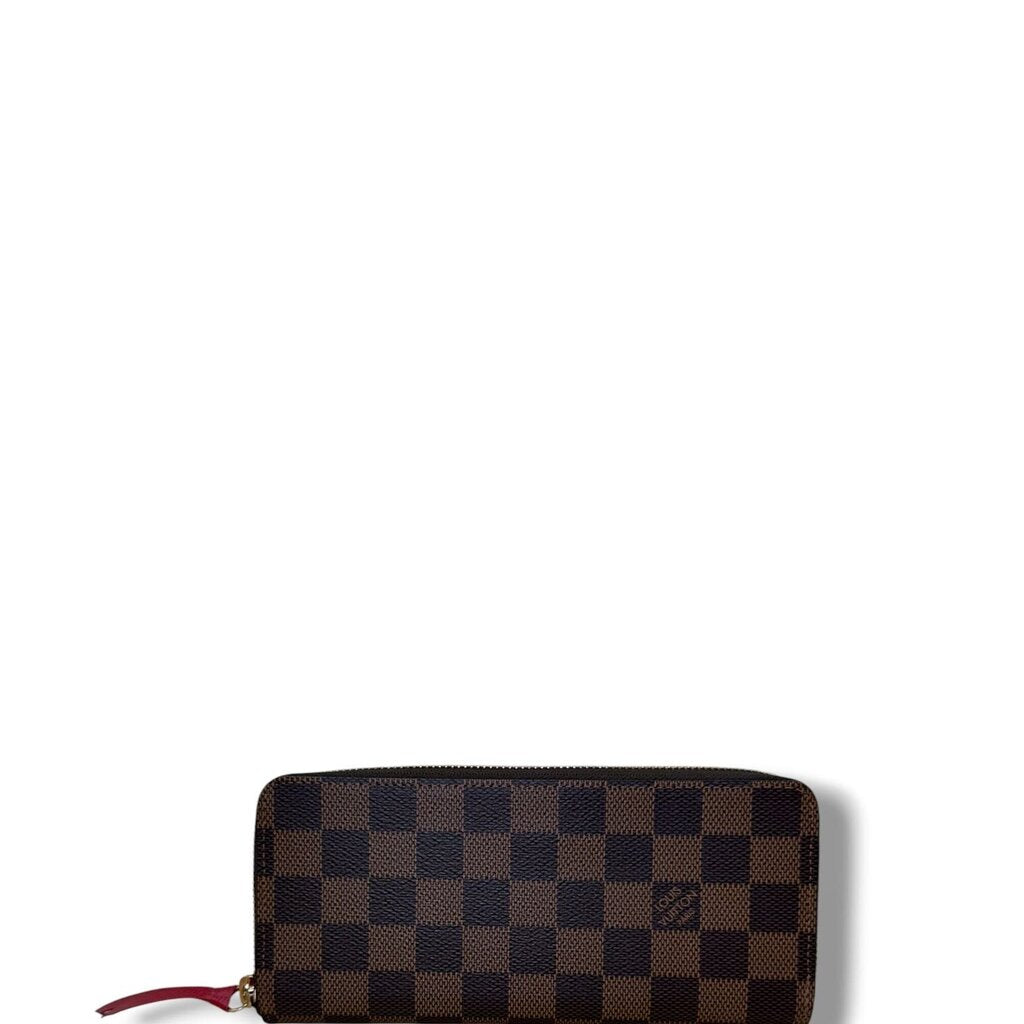 Louis Vuitton Clemence Zippy Wallet Damier Ebene