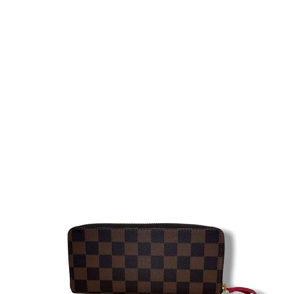 Louis Vuitton Clemence Zippy Wallet Damier Ebene