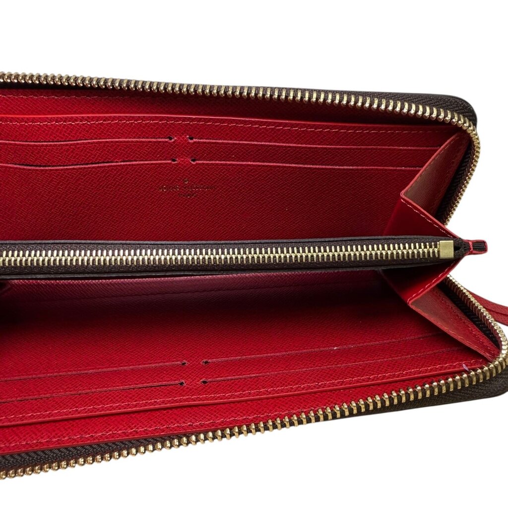 Louis Vuitton Clemence Zippy Wallet Damier Ebene
