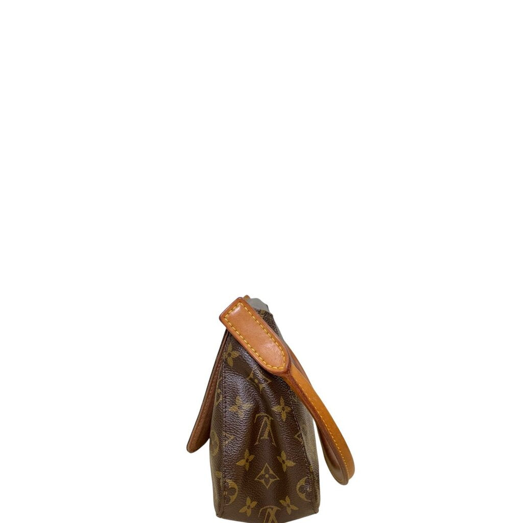 Louis Vuitton Looping Canvas Shoulder Bag Monogram Mini