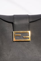 Fendi Croissant Bag Black / Brown Leather