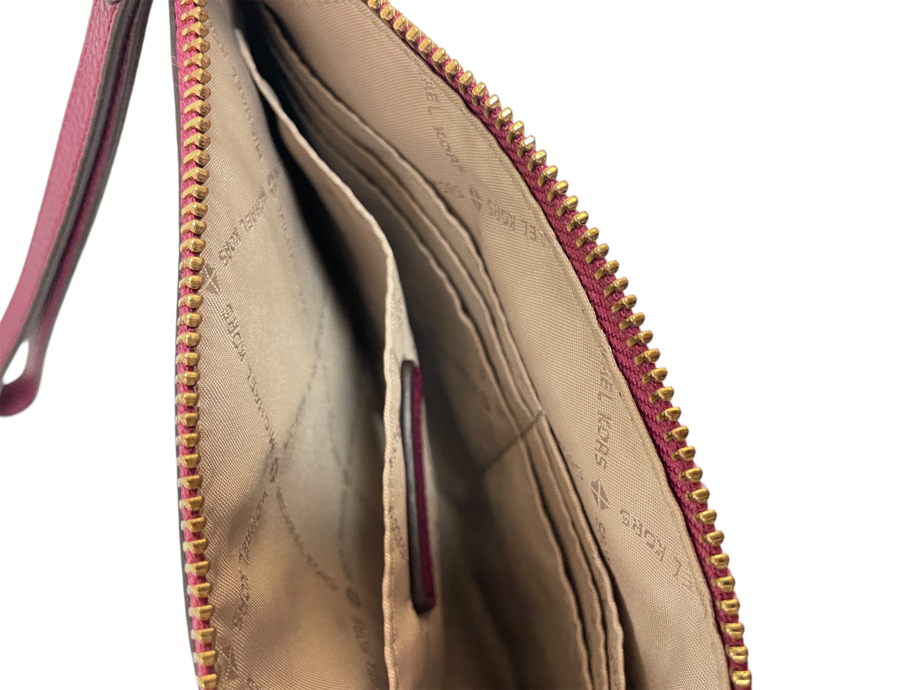 Wristlet Designer By Michael Kors In Maroon, Size:Large