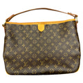 Handbag Luxury Designer By Louis Vuitton In Brown, Size:Large