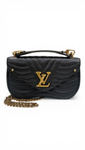 Louis Vuitton New Wave PM Quilted Calfskin Chain Bag