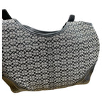 Handbag Designer By Coach In Black & Grey, Size:Medium
