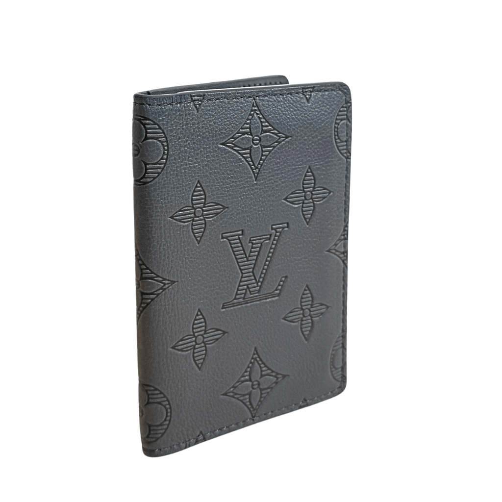 Louis Vuitton Shadow Leather Pocket Organizer Wallet