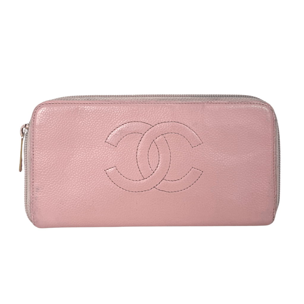 Chanel Timeless CC Continental Zip Around Wallet
