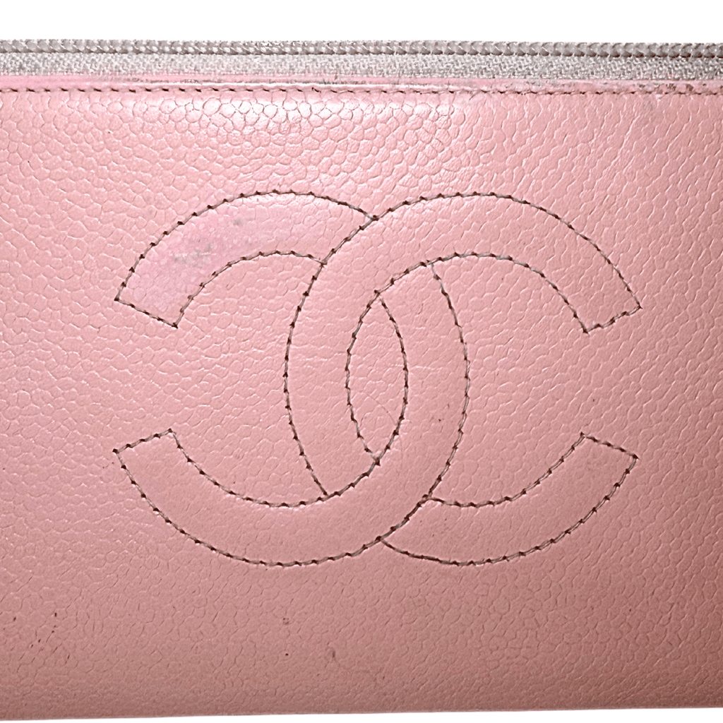 Chanel Timeless CC Continental Zip Around Wallet