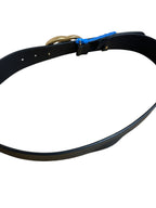 Belt Luxury Designer By Gucci In Black & Gold