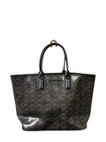 Handbag Designer By Michael Kors In Black & Grey, Size:Medium