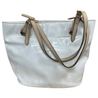 Handbag Designer By Michael Kors In White, Size:Large