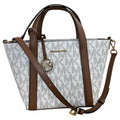 Crossbody Designer By Michael Kors In Cream, Size:Medium