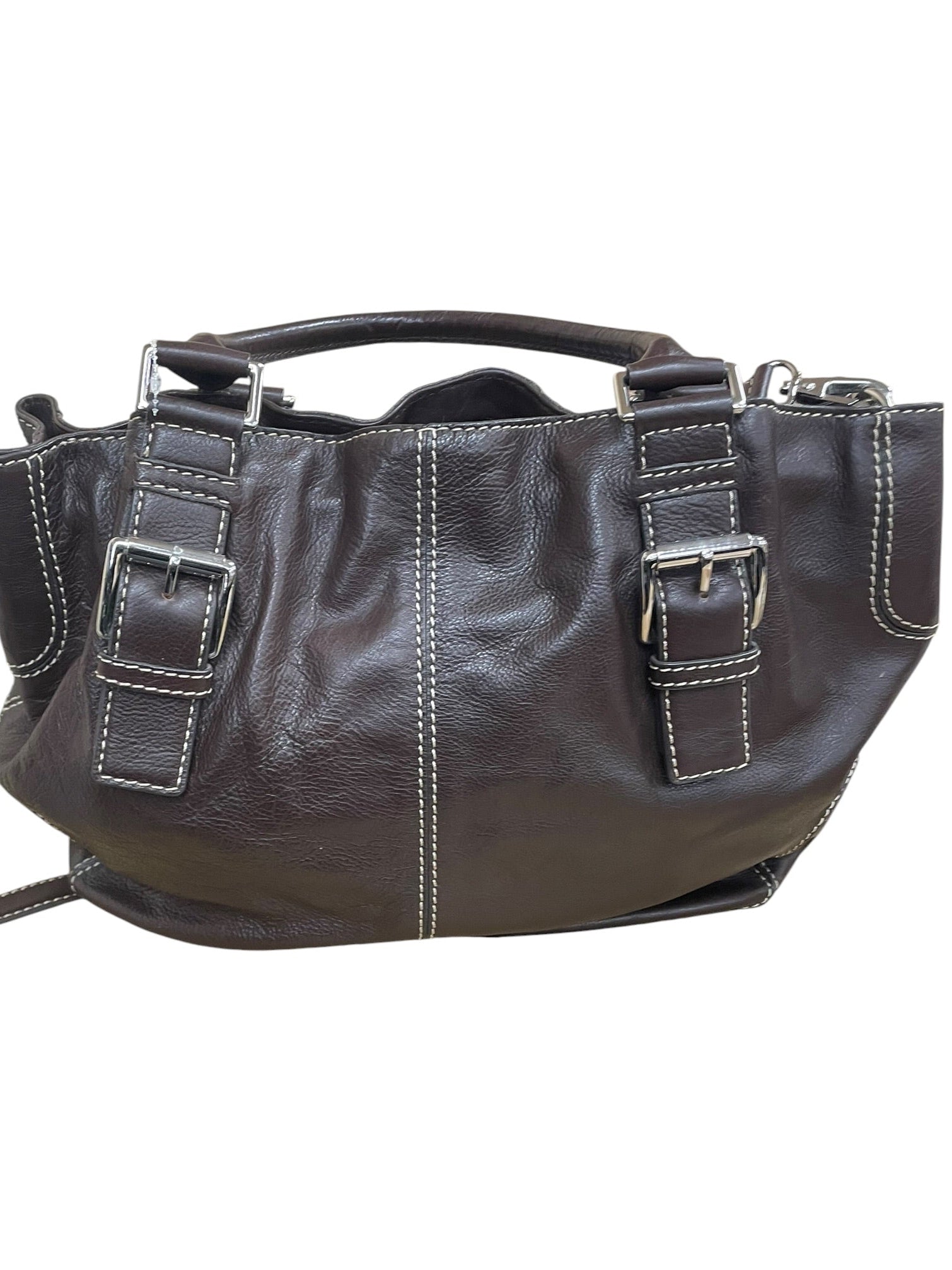 Handbag Designer By Michael Kors In Brown, Size:Medium