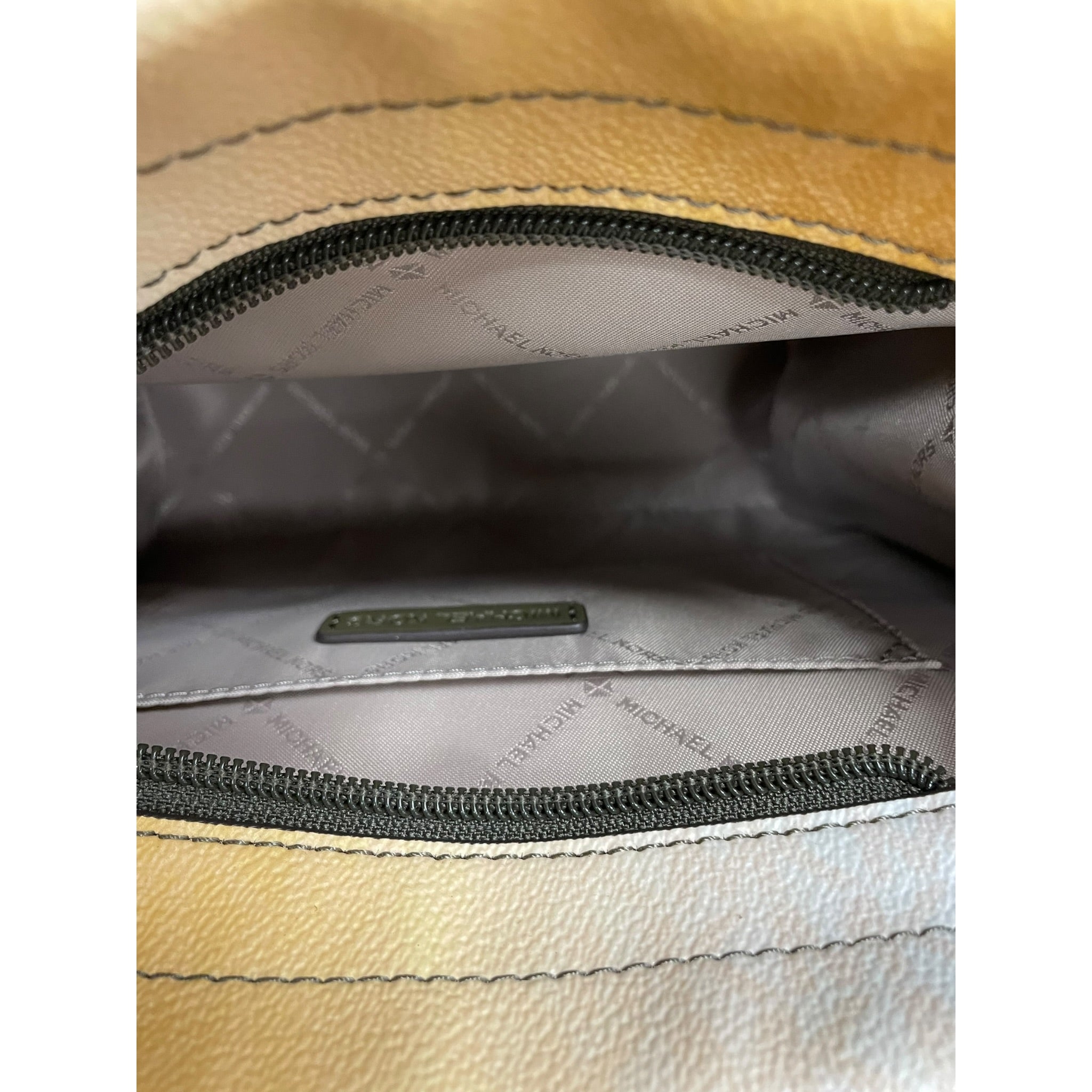 Crossbody By Michael Kors In Green & Yellow, Size:Small