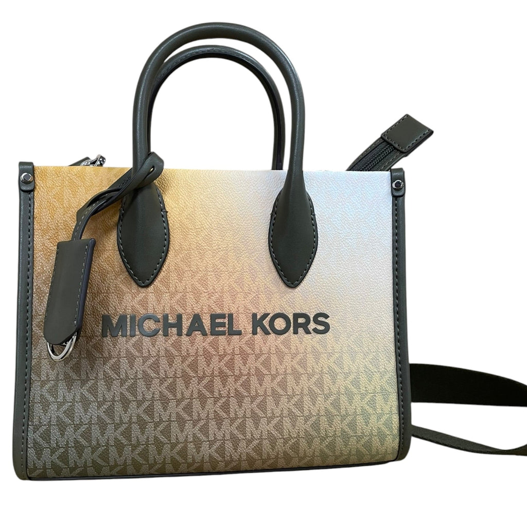 Crossbody By Michael Kors In Green & Yellow, Size:Small