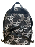Backpack Designer By Michael Kors In Black & Grey, Size:Medium