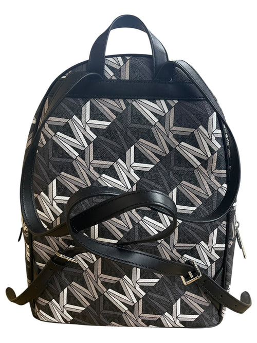Backpack Designer By Michael Kors In Black & Grey, Size:Medium