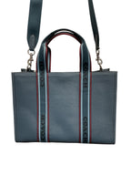Handbag Designer By Coach In Blue, Size:Medium