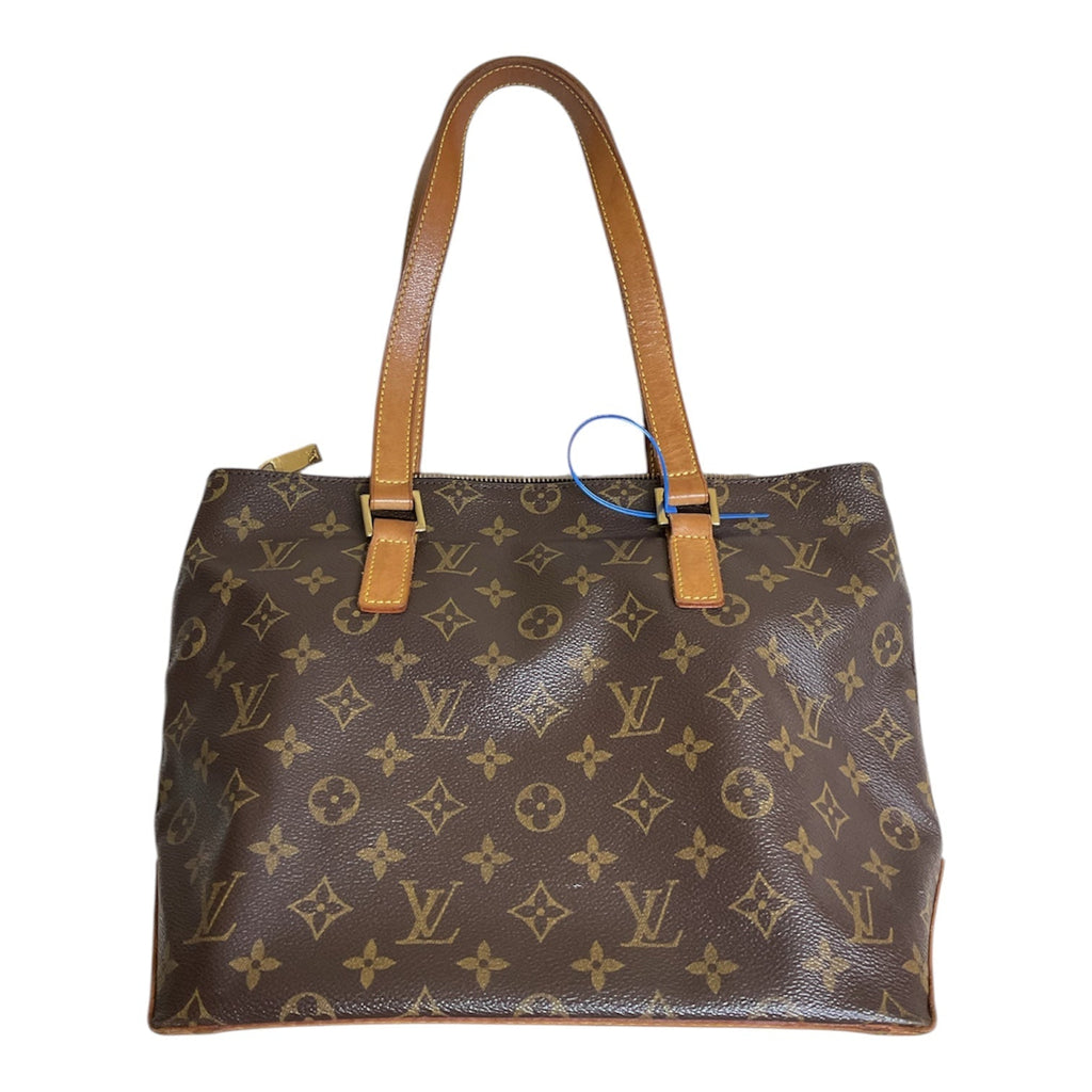 Handbag Luxury Designer By Louis Vuitton In Brown, Size:Medium