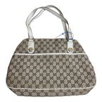 Handbag Luxury Designer By Gucci In Beige, Size:Large