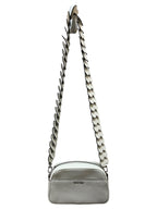 Crossbody Designer By Michael Kors In White, Size:Small