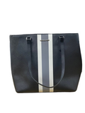 Tote Designer By Michael Kors In Black & White, Size:Large