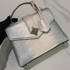 LOUIS VUITTON ROSE DES VENTS MINI GRADIENT LIZARD LEATHER GREY PINK – BRAND NEW WITH STICKERS
