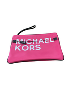 Wristlet Designer By Michael Kors In Pink, Size:Large