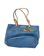 Handbag Designer By Michael Kors In Blue, Size:Medium