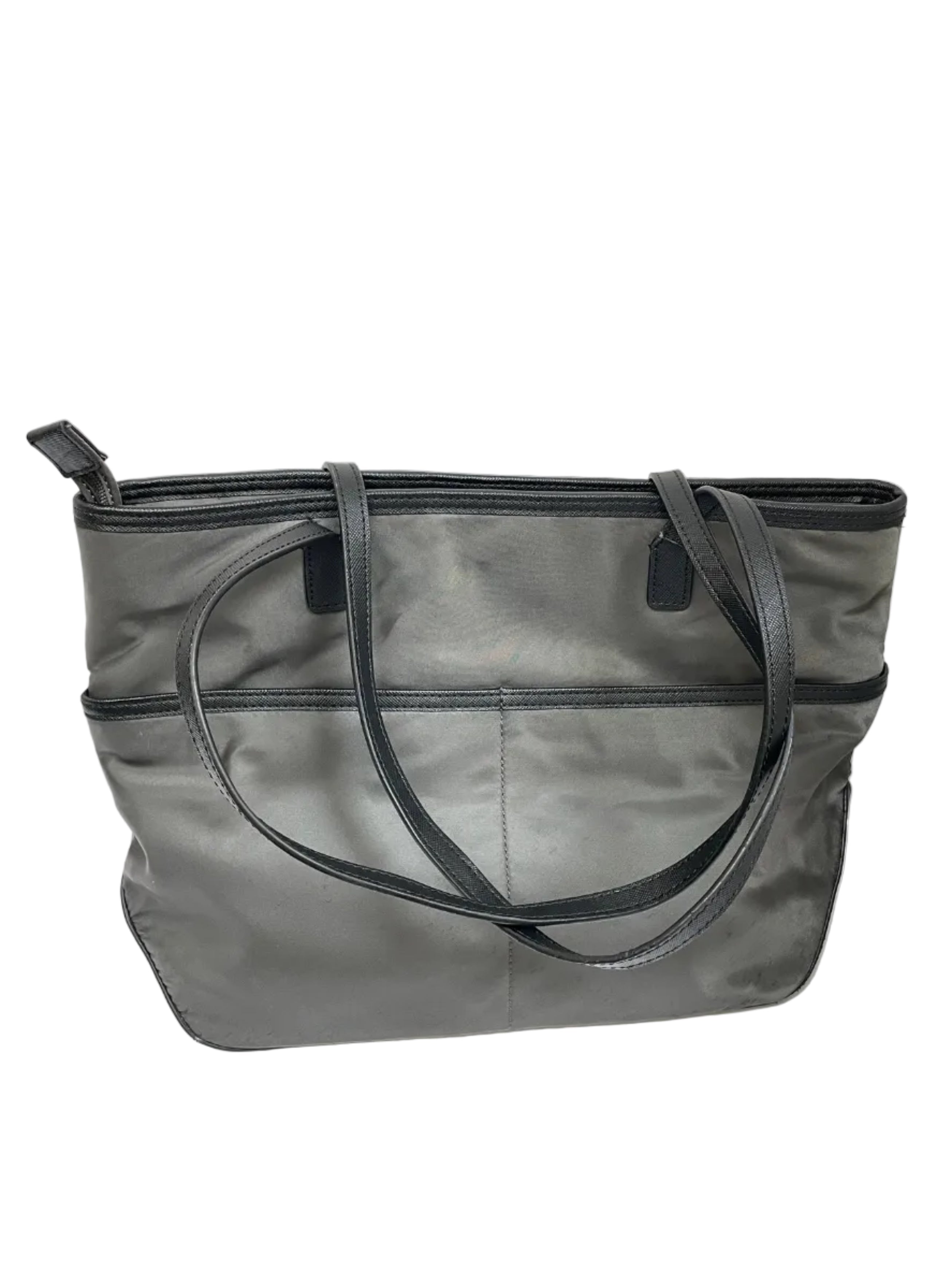 Handbag Designer By Michael Kors In Grey, Size:Medium