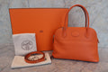 HERMES／エルメス ボリード27 ヴォーエプソン オレンジ □R刻印 ショルダーバッグ 700100069