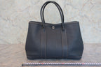 HERMES／エルメス ガーデンパーティＴＰＭ ネゴンダ グラファイト □K刻印 トートバッグ 800040172