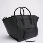 Celine Black Phantom Luggage Tote Bag 2014